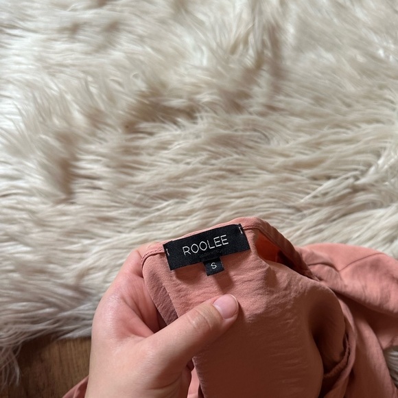 ROOLEE Dusty Pink Sleeveless Midi Dress - Picture 5 of 5